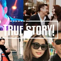 Pasangan selebritis ini ternyata pernah mengalami pahit-manisnya LDR sampai sukses melenggang ke pelaminan. (Foto: istimewa)