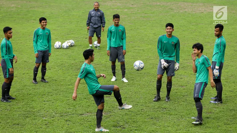 Timnas Indonesia U-19 Latihan Jelang Laga Hadapi Vietnam
