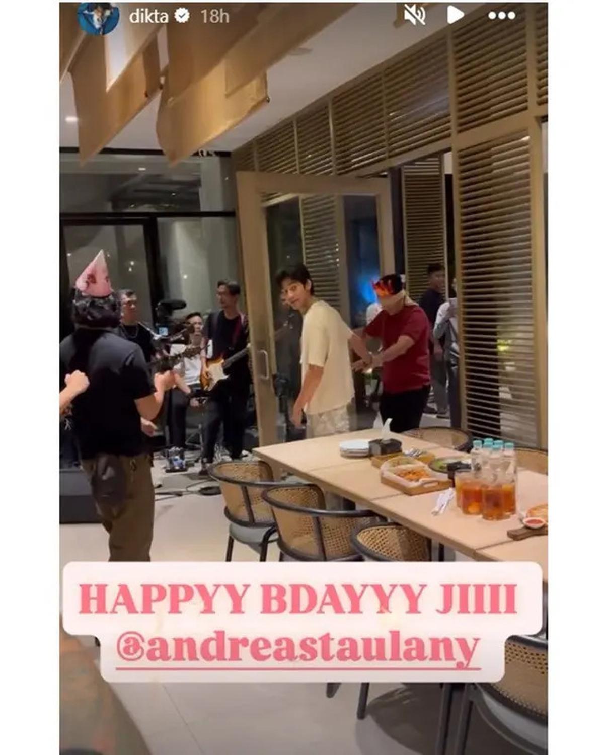 6 Potret Kejutan Ultah Andre Taulany ke-51, Dihadiri Anak hingga Sahabat Artis