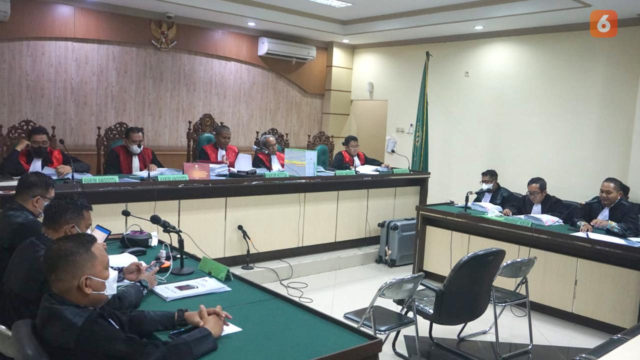 Sidang lanjutan Mardani H Maming di Pengadilan Tipikor jalan Pramuka Kota Banjarmasin