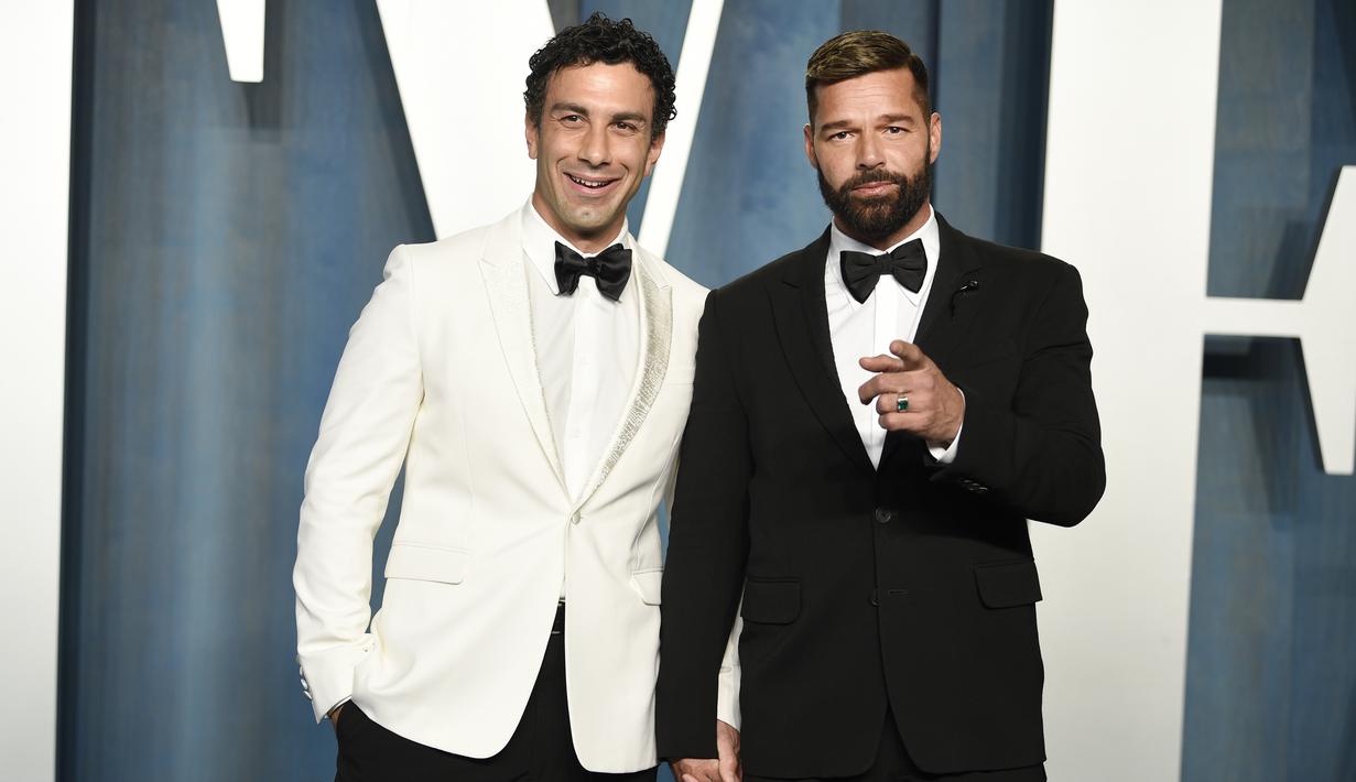 Potret Kenangan Ricky Martin dan Suaminya Sebelum Umumkan Perceraian