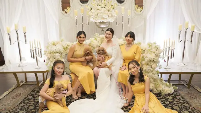 Potret Bridesmaid Dampingi 7 Artis Ini Tak Kalah Memesona, Bertabur Bintang