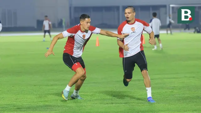 Official Training Timnas Indonesia jelang laga kualifikasi Piala Dunia 2026 menghadapi Australia