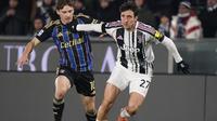 Aksi Andrea Cambiaso dalam laga Liga Italia antara Pisa vs Juventus, Minggu (28/12/2025). (Marco Bucco/LaPresse via AP)