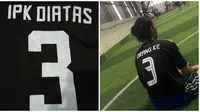 Nama dan angka di jersey ini anti-mainstream, ada maknanya. (Sumber: Twitter/tsaqyf/sosmedkeras)