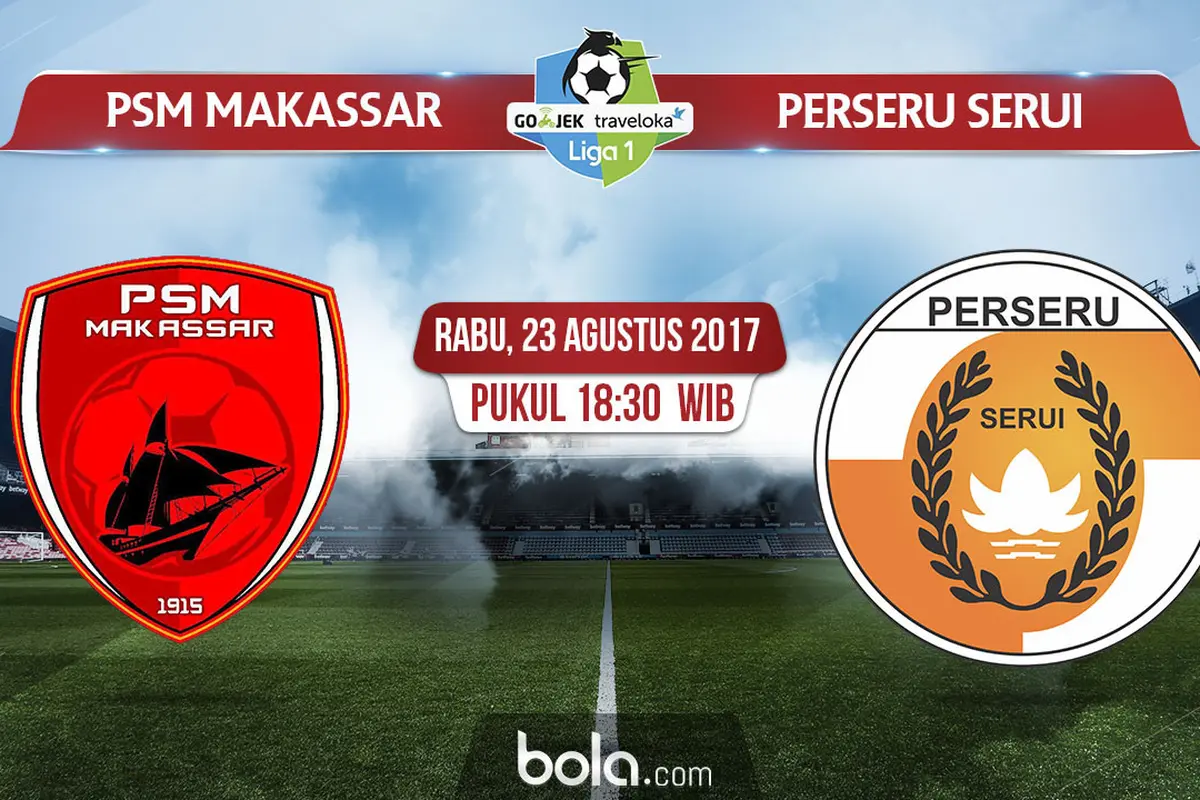 PSM Makassar Vs Perseru Serui