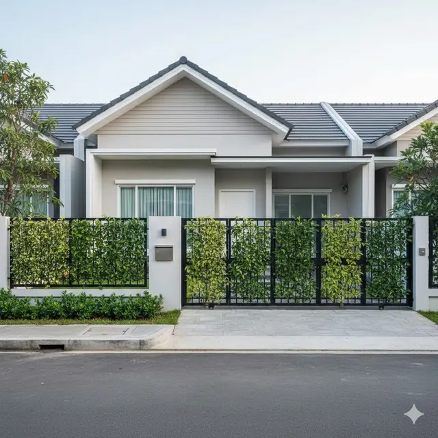 Model Pagar Rumah Kecil