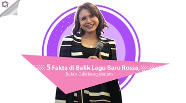 5 Fakta Di Balik Lagu Baru Rossa Bulan Dikekang Malam News Entertainment Fimela Com