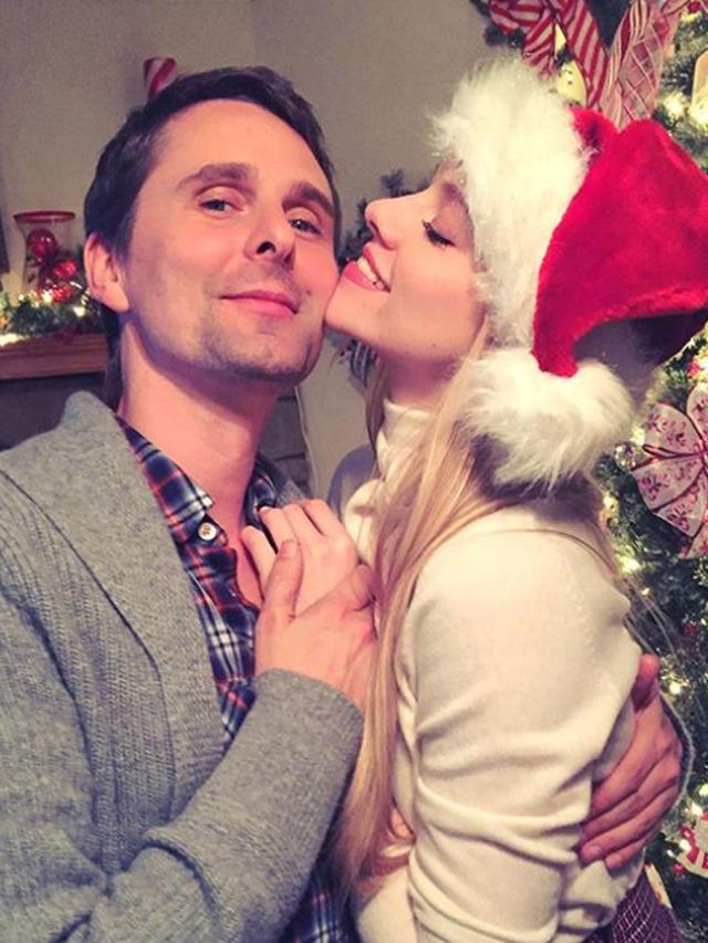 Matt Bellamy dan Elle Evans