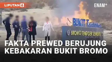 Momen kebakaran Bukit Teletubies Gunung Bromo menuai perhatian media sosial. Destinasi favorit di Taman Nasional Bromo Tengger Semeru (TNBTS) tersebut terbakar pada Rabu (7/9/2023). Rombongan dan pasangan prewedding di lokasi diduga menjadi pemicu ke...