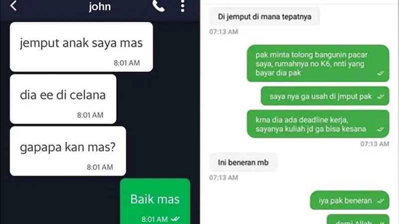 6 Permintaan Absurd Penumpang Ojek Online Ini Bikin Ngelus Dada