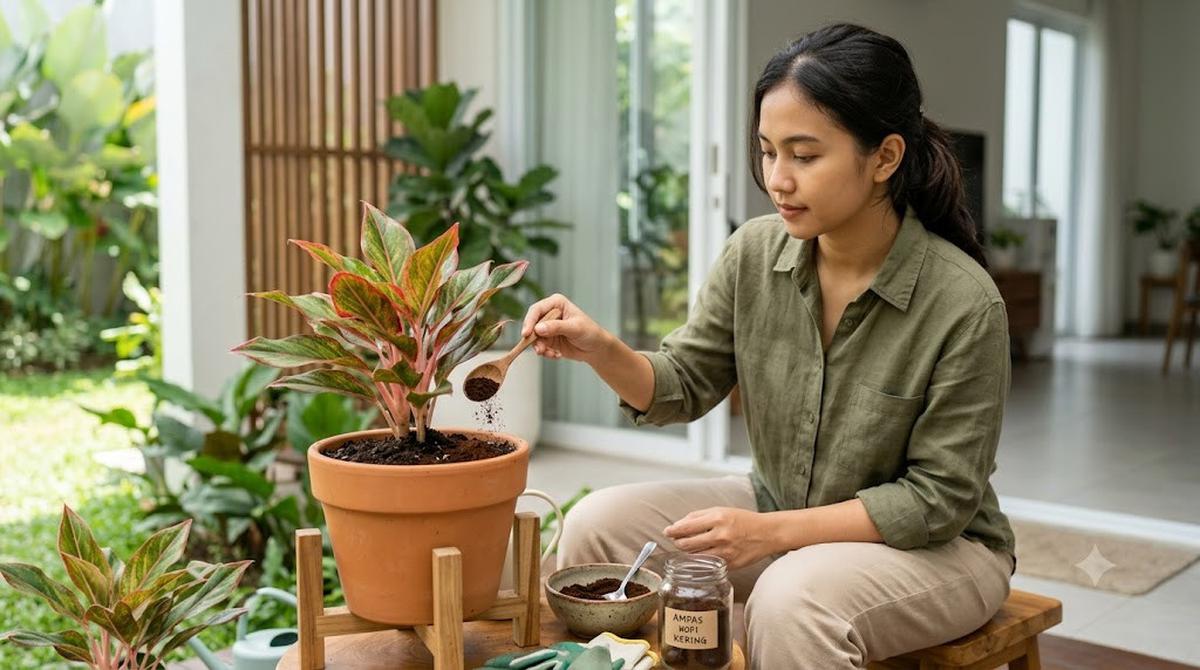 Cara Membuat Aglaonema Lebih Berwarna