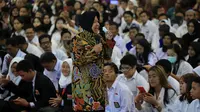 Orasi Membara Wali Kota Risma di Hadapan Ribuan Peserta Kejar Paket