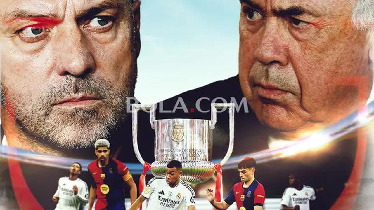 Duel Sengit dan Dramatis Melawan Real Madrid Selama 120 Menit, Barcelona Juara Copa Del Rey Musim Ini