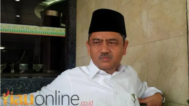 Sekretaris Daerah provinsi (Sekdaprov) Riau, Ahmad Hijazi