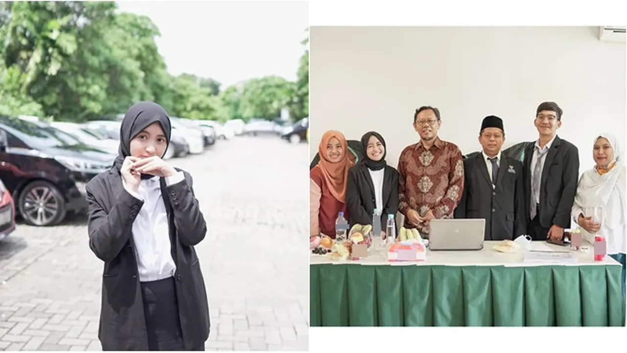 6 Momen Bahagia Arafah Rianti Usai Jalani Sidang Skripsi, Raih Gelar S.Pd