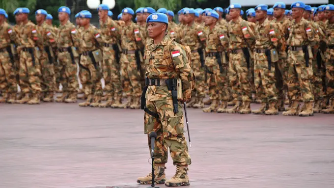 TNI Pasukan Perdamaian Ikhlas Telat Berangkat sebab Batik Air