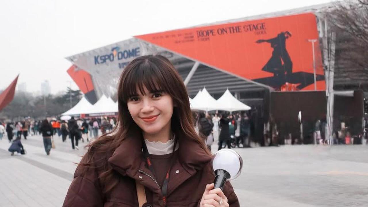 Audi Marissa Pamerkan Momen Spesial Nonton Konser J-Hope di KSPO Dome Seoul, Penuh Keceriaan