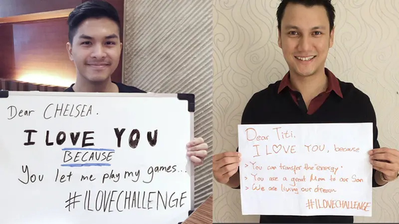 Gerakan #ilovechallenge, Tantangan Untuk Beraksi Romantis