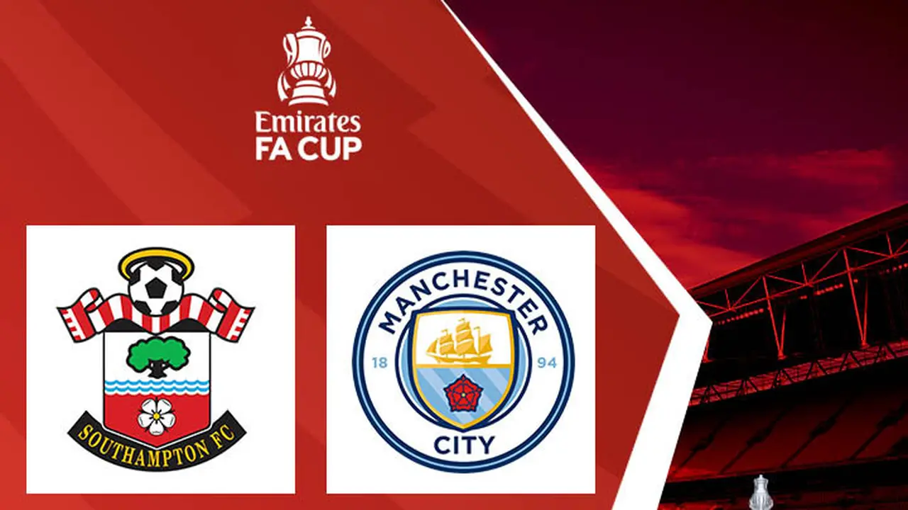 Piala FA - Southampton Vs Manchester City