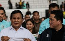 FOTO: Momen Prabowo Subianto Didampingi Erick Thohir Teken Kerjasama dengan Akademi Sepakbola untuk Melahirkan Atlet Muda Lokal Berprestasi