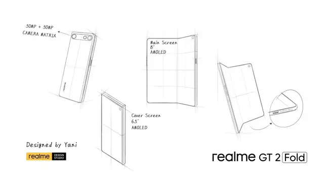 Rumor realme GT 2 Fold