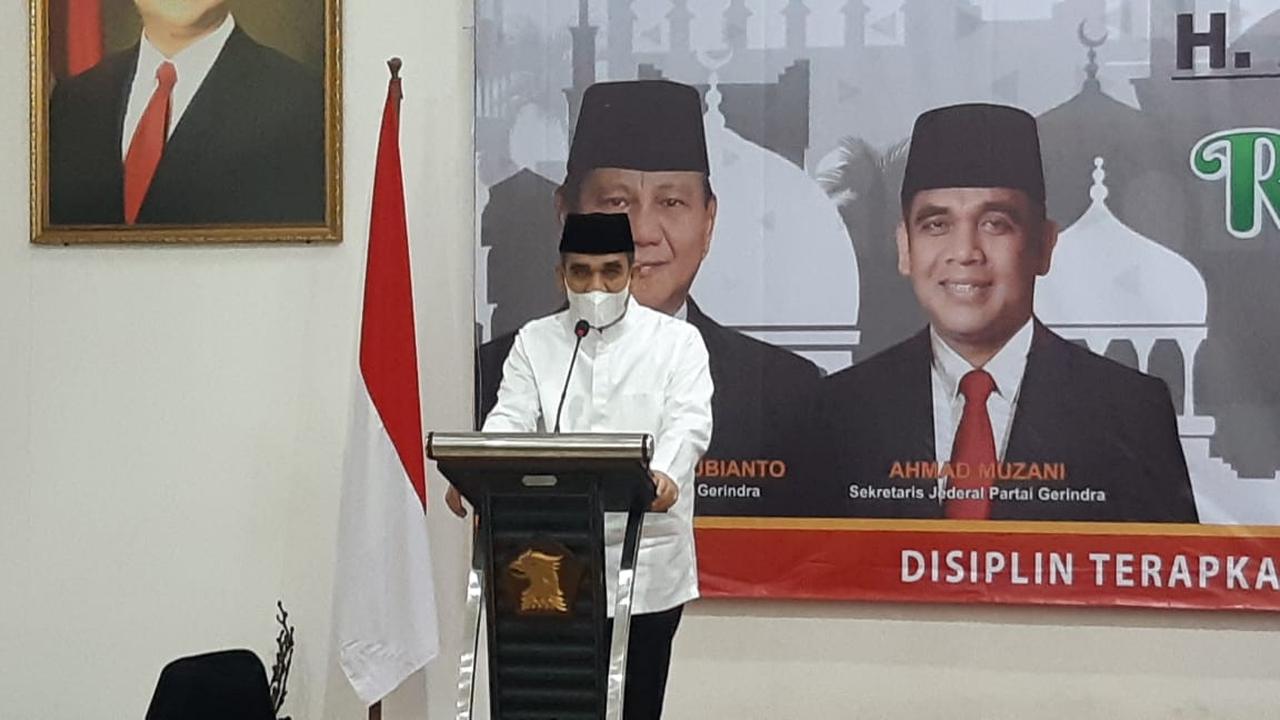 Sekjen Partai Gerindra Ahmad Muzani