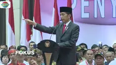 Bertemu ribuan kepala dan perangkat desa, Presiden Jokowi ingatkan tak salah guna pemakaian dana desa.