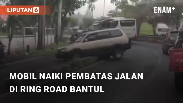 Beredar video viral terkait kecelakaan lalu lintas yang libatkan sebuah mobil. Kecelakaan tersebut berada di kawasan Ring Road Kasihan, Bantul