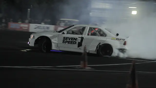 Asapi Pembalap Korea, Umbu Gillberth Kembali Rajai Seri 2 Kejurnas Drift 2024