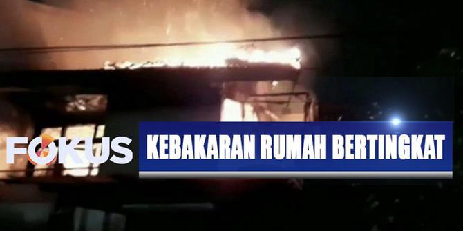 Kebakaran Rumah Warga Kembangan Diduga Akibat Hubungan Arus Pendek Listrik