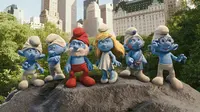 Daur ulang film animasi The Smurfs kini tengah dikembangkan oleh Sony Pictures. (Foto: Collider.com)