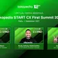 Tokopedia menggelar acara virtual media briefing Tokopedia START CX First Summit 2021, Rabu (1/9/2021) (Foto: Tokopedia)