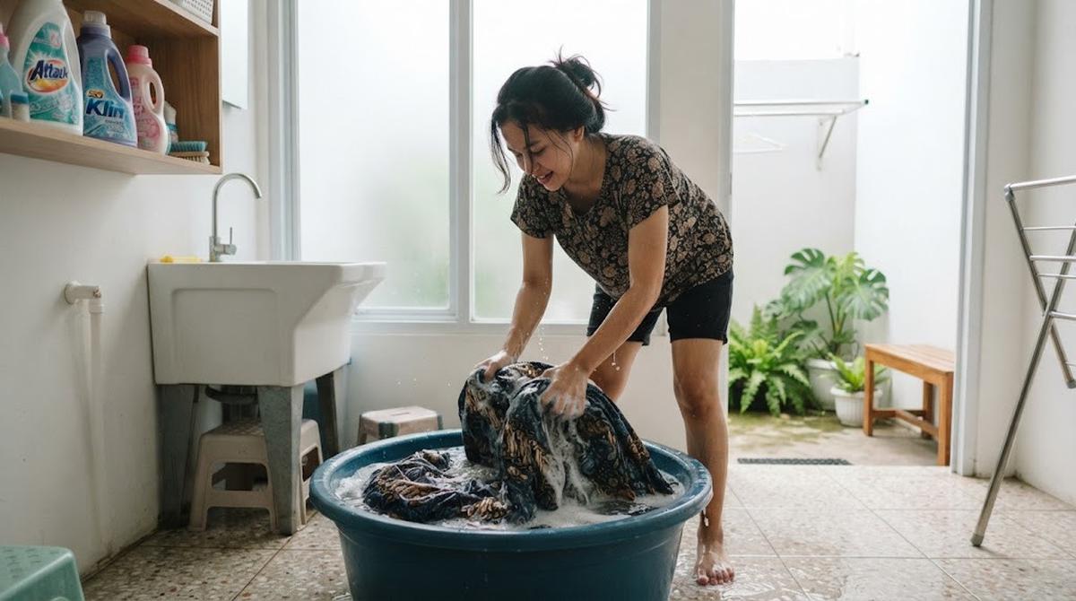 Cara Mencuci Selimut Tebal di Musim Hujan