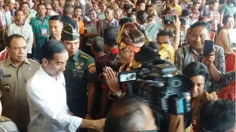 Presiden Joko Widodo atau Jokowi Kunjungi Rote Ndau, NTT