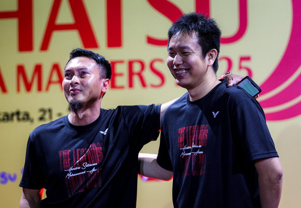Tribute to The Daddies kepada  Mohammad Ahsan/Hendra Setiawan