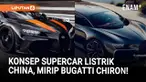 Perusahaan bernama Dreame yang biasa membuat robot penyedot debu telah memperkenalkan konsep supercar listrik mewah yang tampilannya mirip Bugatti Chiron.
