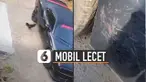 Saking gemasnya sang ayam menyerang bayangan terpantul dari body mobil yang mengkilap, petaka menimpa mobil.
