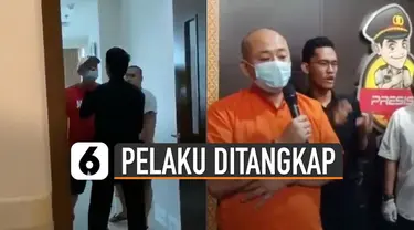 Tersangka memohon pada korban untuk dibukakan pintu maaf.