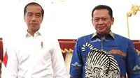 Jokowi dan Bamsoet.