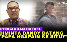VIDEO: Pengakuan Rafael Diminta Mario ke Polsek "Papa Ngapain, Selesaikan Sendiri!"