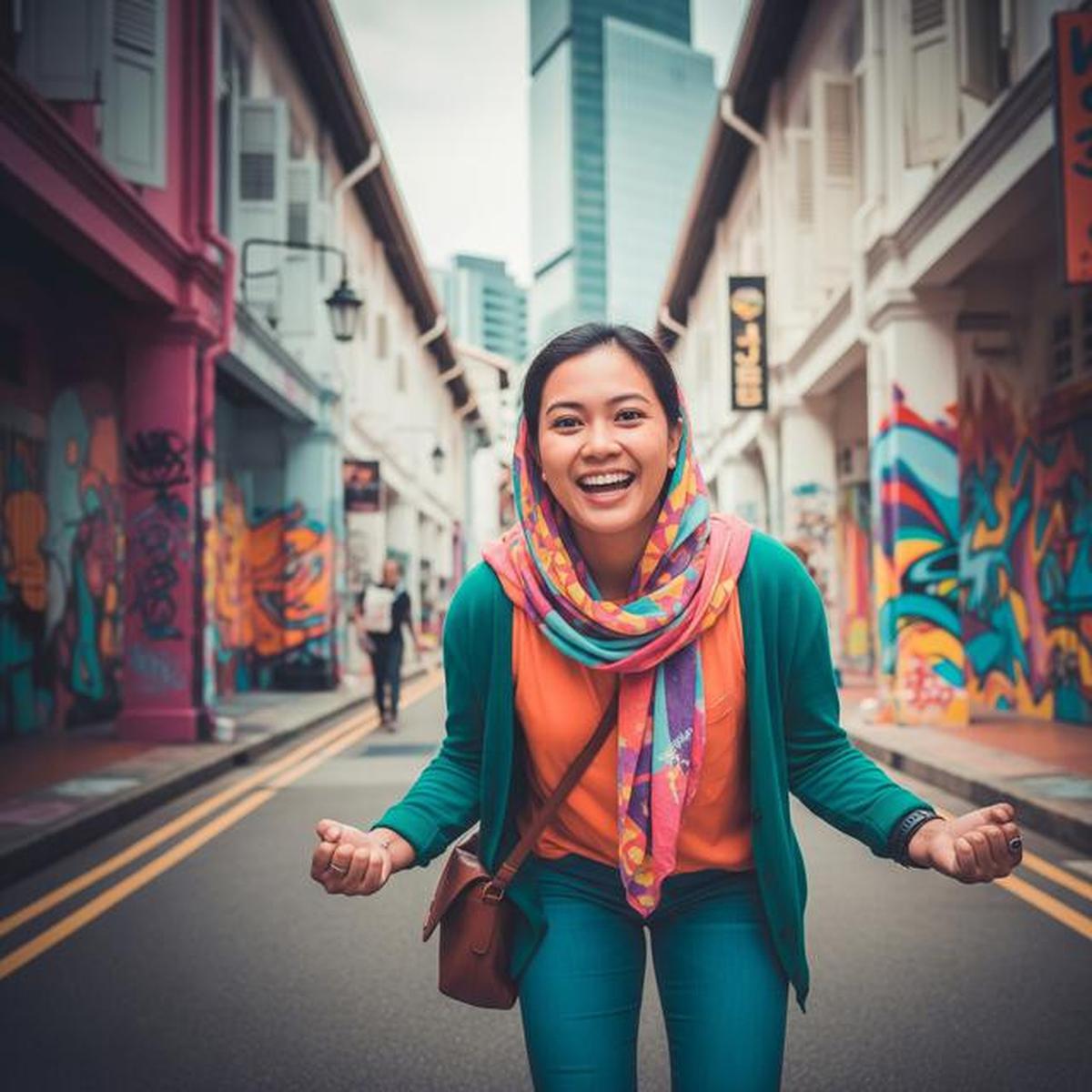 7 Prompt Gemini AI Viral Edit Foto Sendiri Liburan di Singapura, Estetik dan Realistis