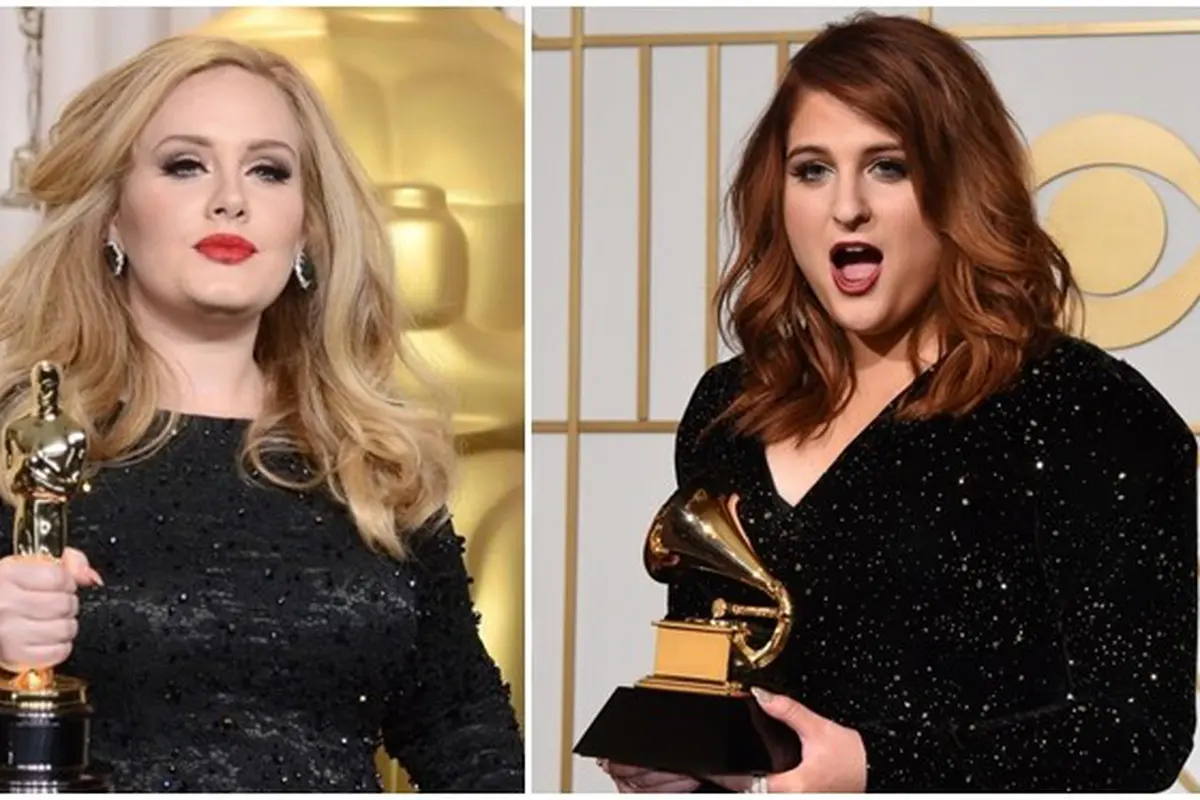 [Bintang] Adele vs Meghan Trainor