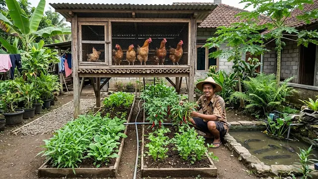 Cara Memanfaatkan Lahan Bawah Kandang Ayam, Optimalkan Sudut Peternakan