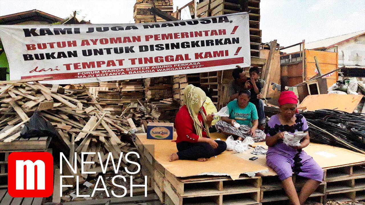 VIDEO: Mereka yang Tergusur dan Kecewa Janji Manis Anies
