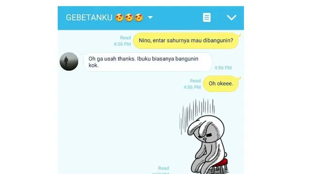6 Chat Pacar Bangunin Sahur Ini Berujung Drama, Malah Berantem