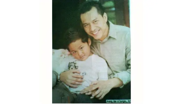 7 Potret Lawas Anang Hermansyah Bareng Aurel dan Azriel, Selalu Kompak