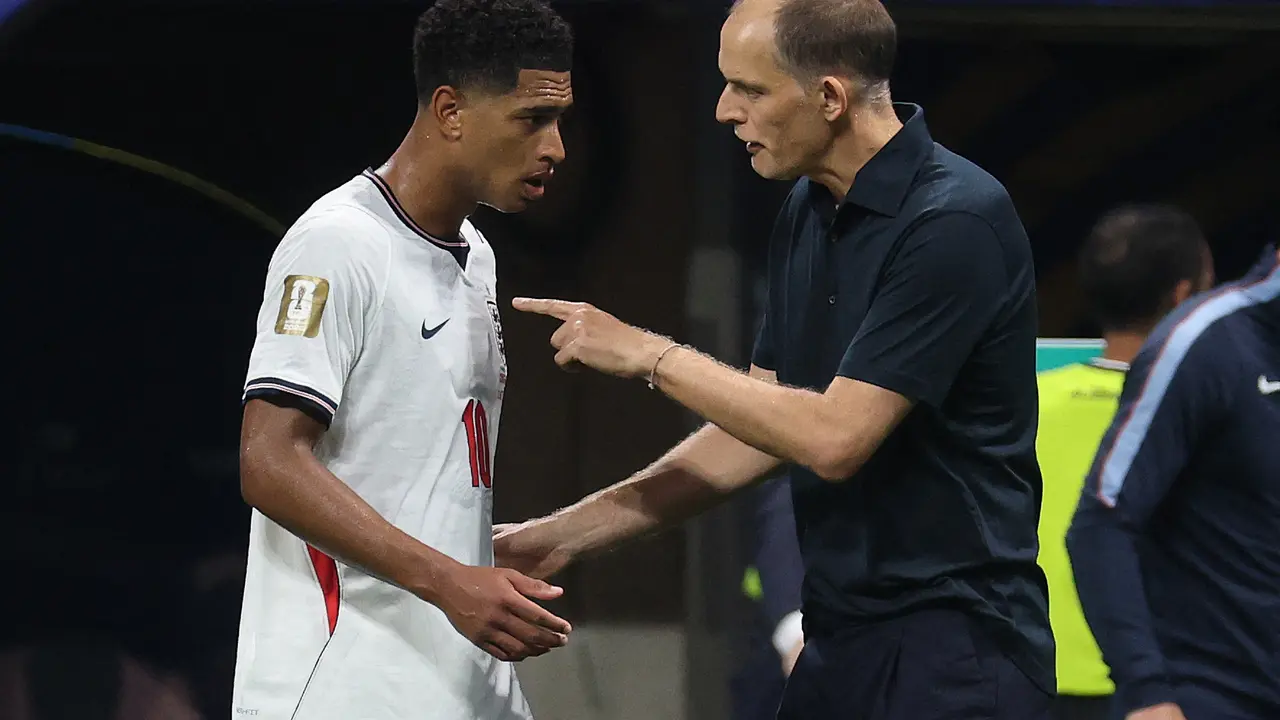 Jude Bellingham dan Thomas Tuchel