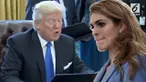 Eks model yang saat ini menjabat sebagai Direktur Komunikasi Gedung Putih mengundurkan diri dari masa pemerintahan Donald Trump.