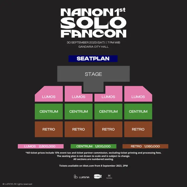 Nanon Fancon perdana di Jakarta